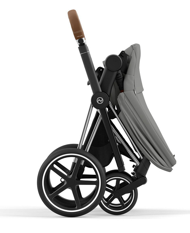 Коляска Cybex PRIAM IV 2в1 шасси Chrome/Brown