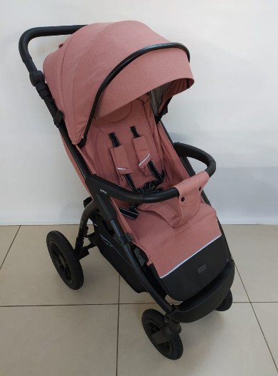 Коляска прог. Indigo EPICA XL Air (розовый)