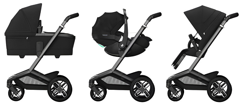 Maxi-Cosi Коляска 2в1 Fame Twillic Black