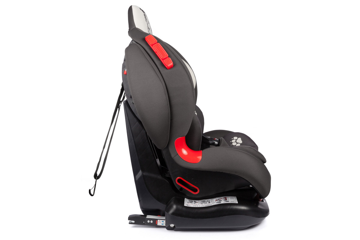 Автокресло КОКОН "Animals" isofix, лев, 9-36кг