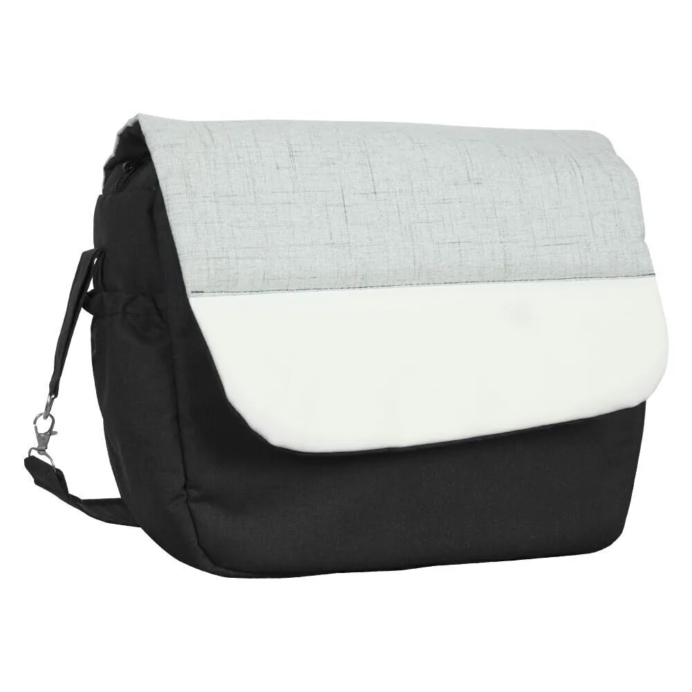 Коляска Indigo ALVARO 3в1 (04/серый+белый)