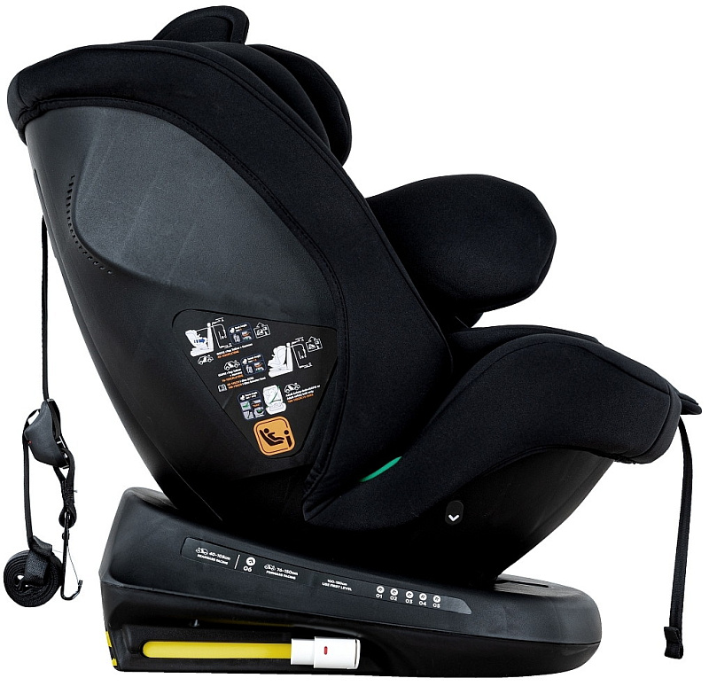 Автокресло Pituso Weby, 0-36кг (черный)