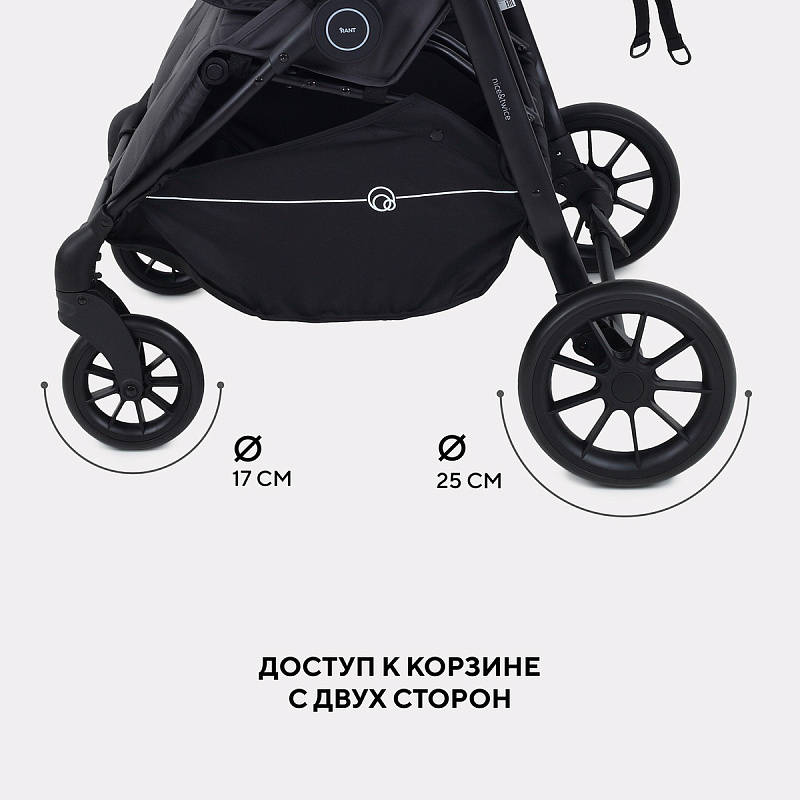 151 Коляска прогул. RANT "Twinny" Graphite