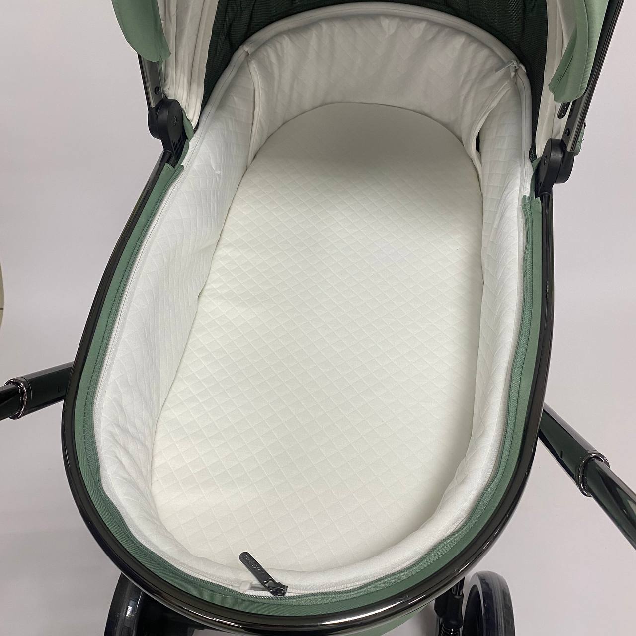 Коляска Luxmom 777 3в1/зеленый
