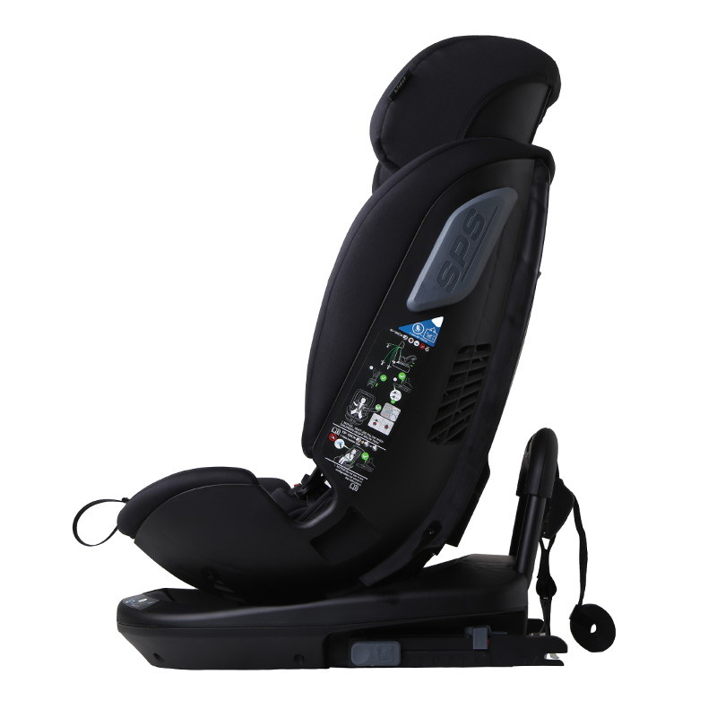 Автокресло KIDZI SPIN PLUS 360 i-SIZE, черное