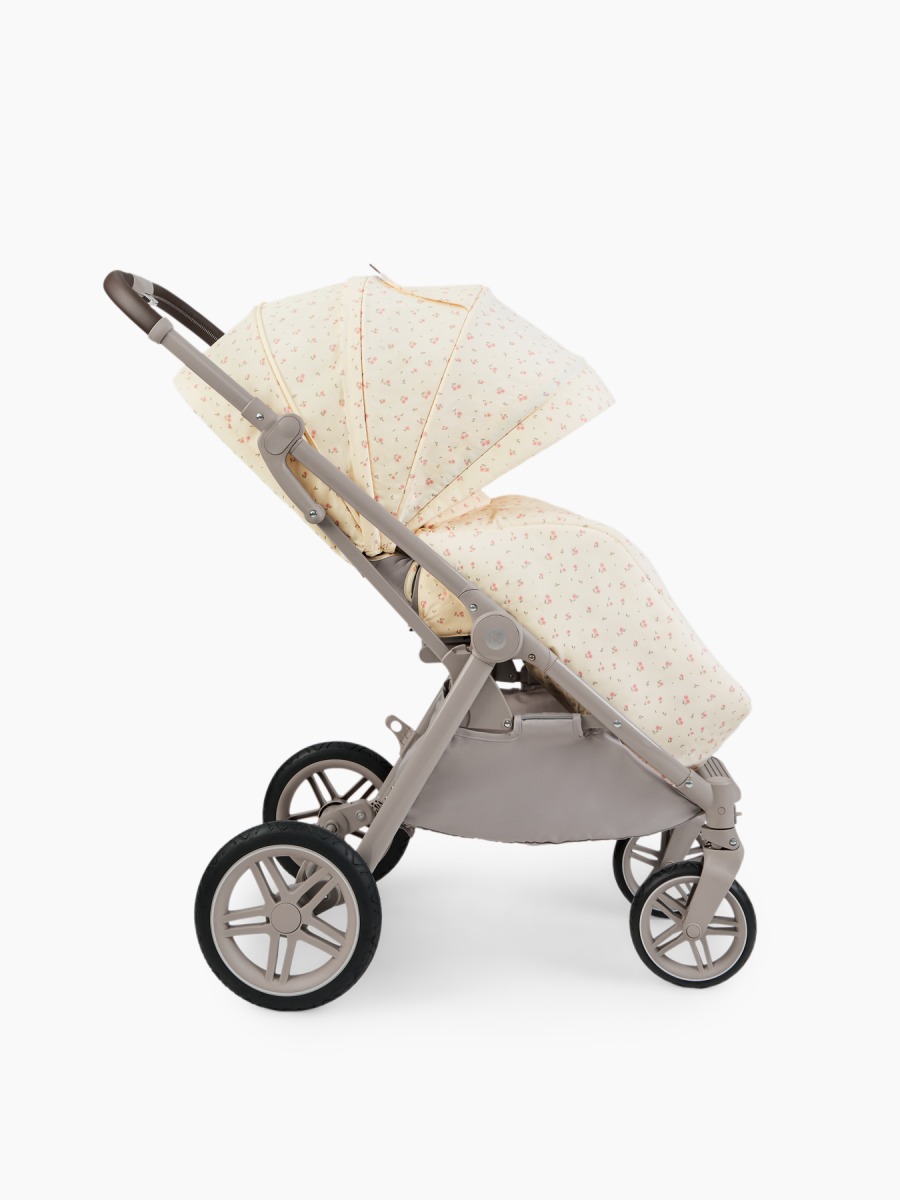 Коляска прог. HB "LUNA 360" (beige (flowers))