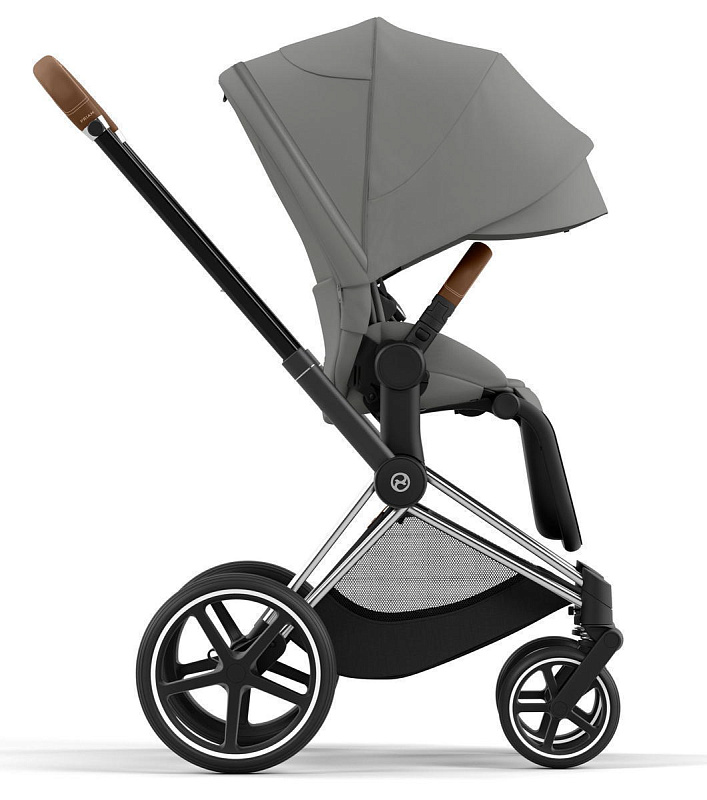 Коляска Cybex PRIAM IV 2в1 шасси Chrome/Brown