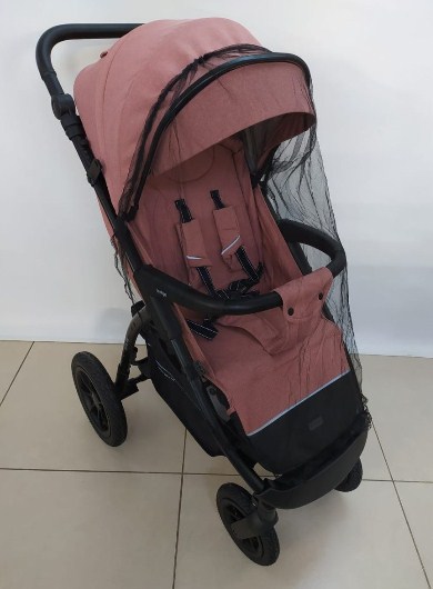 Коляска прог. Indigo EPICA XL Air (розовый)