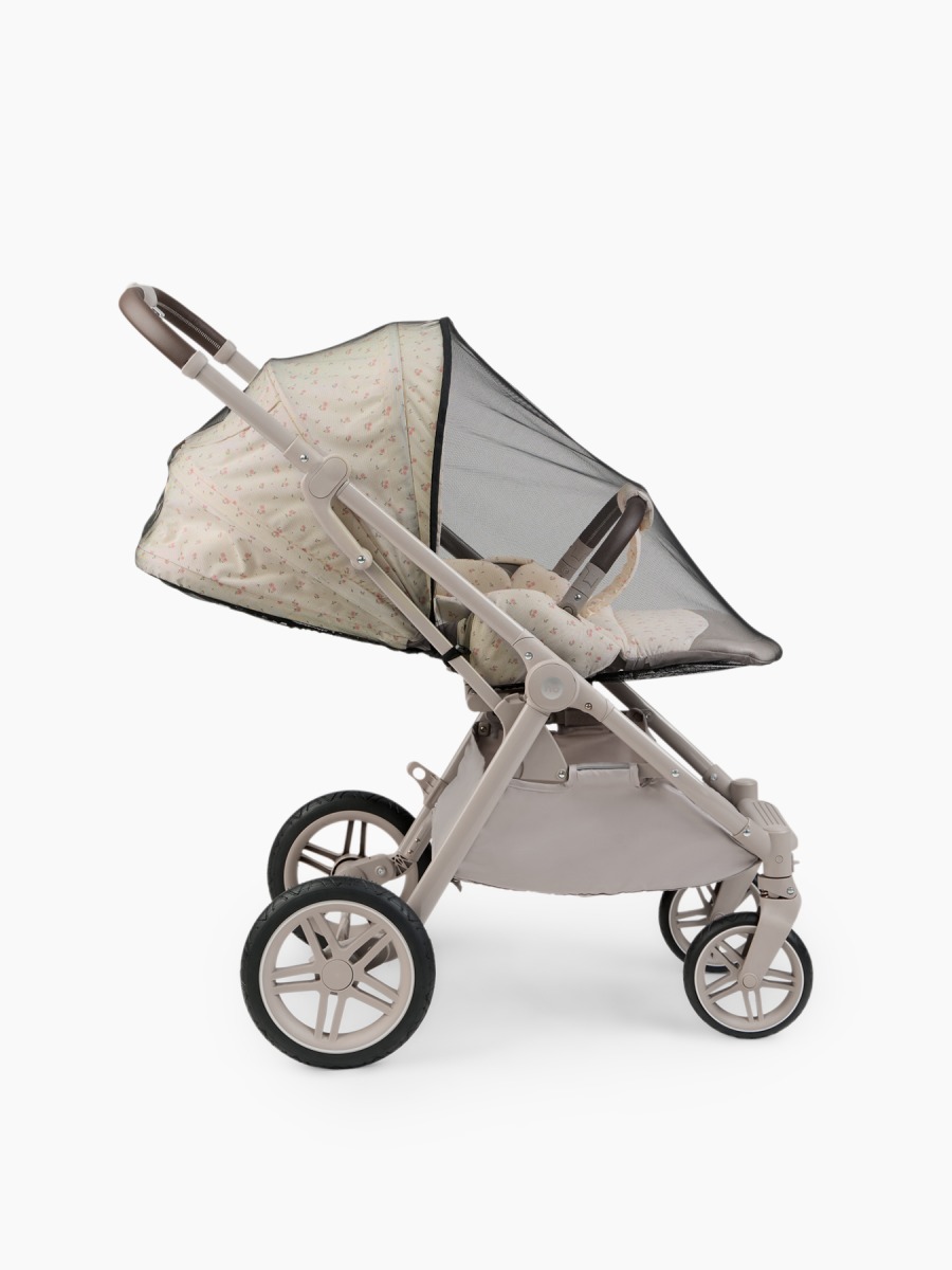 Коляска прог. HB "LUNA 360" (beige (flowers))