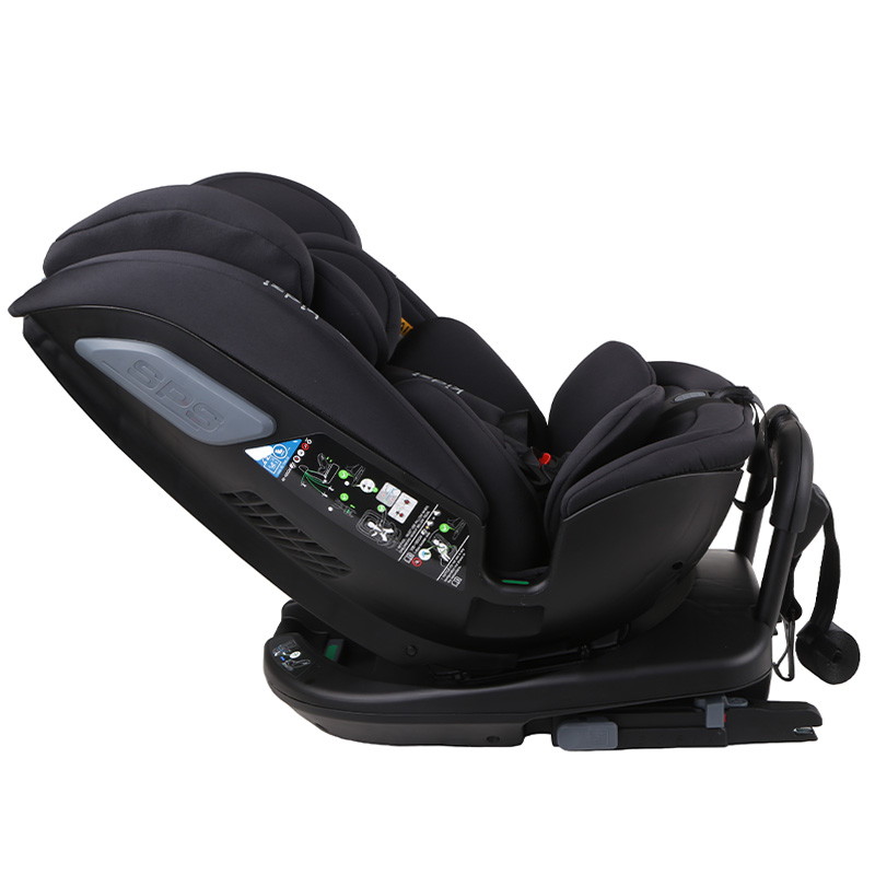 Автокресло KIDZI SPIN PLUS 360 i-SIZE, черное
