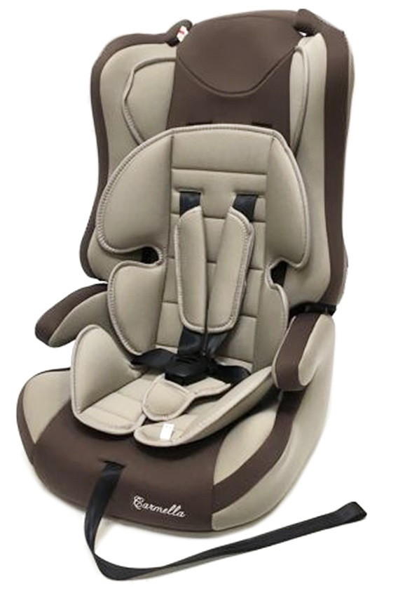 Автокресло Carmella 513 RF (9-36кг) beige-brown