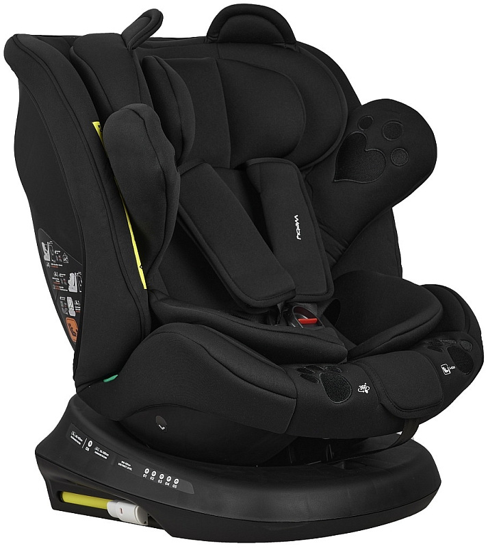 Автокресло Pituso Weby, 0-36кг (черный)
