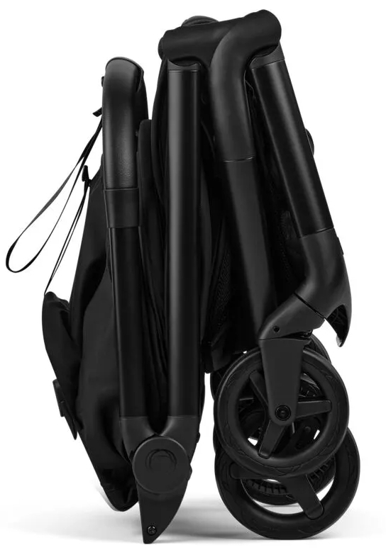 Коляска прог Bugaboo Butterfly 2 complete BLACK/HERITAGE BLACK + бампер