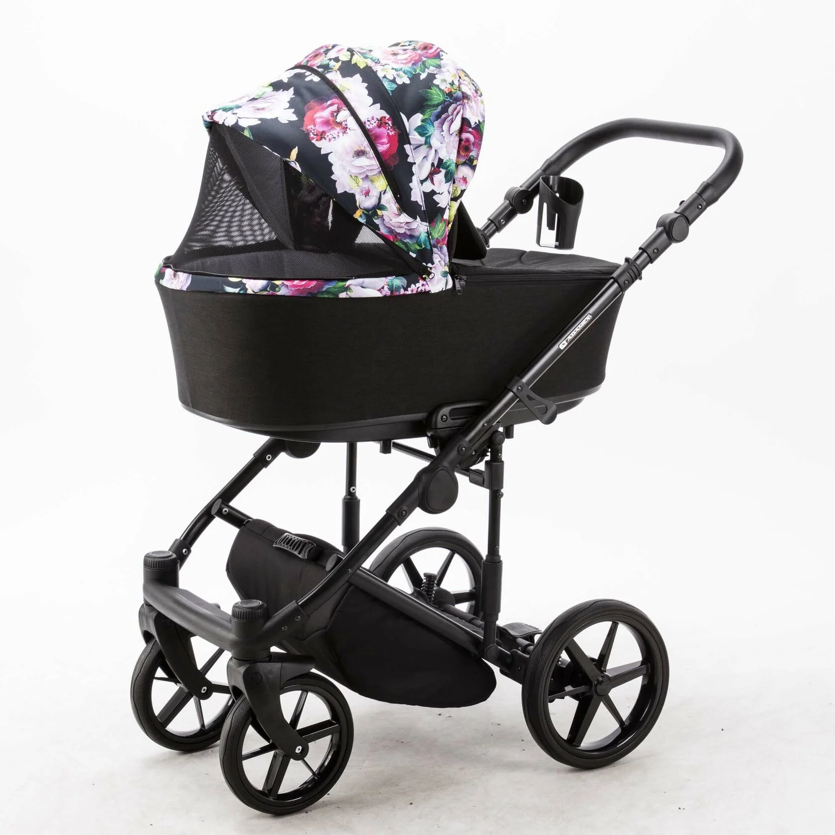 Коляска Adamex "ZICO" Flowers 2в1