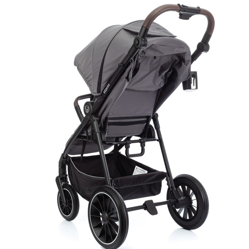Прог. коляска KIDZI Storm, Gray