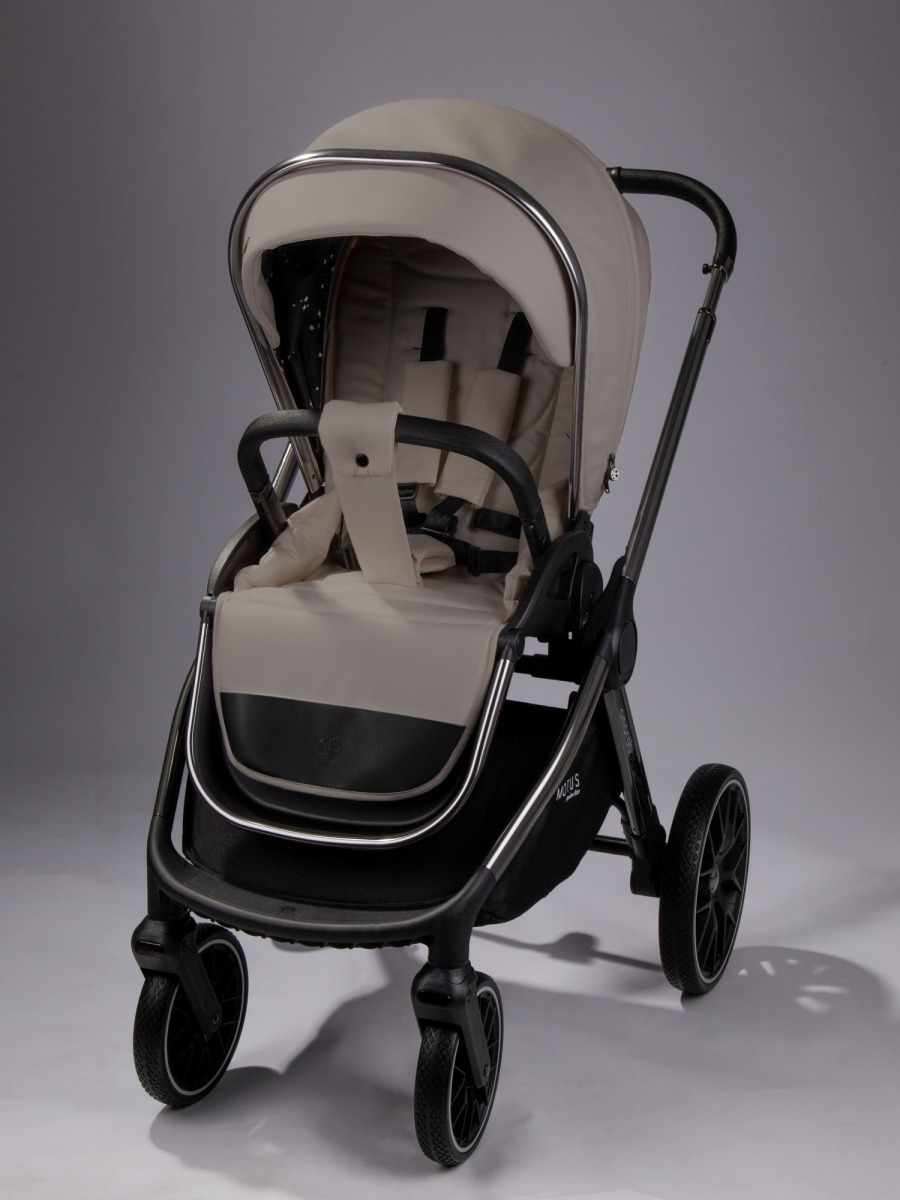 Коляска Amarobaby MOTUS Premium Ecco 2в1 мокко