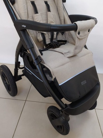 Коляска прог. Indigo EPICA XL Air (бежевый)