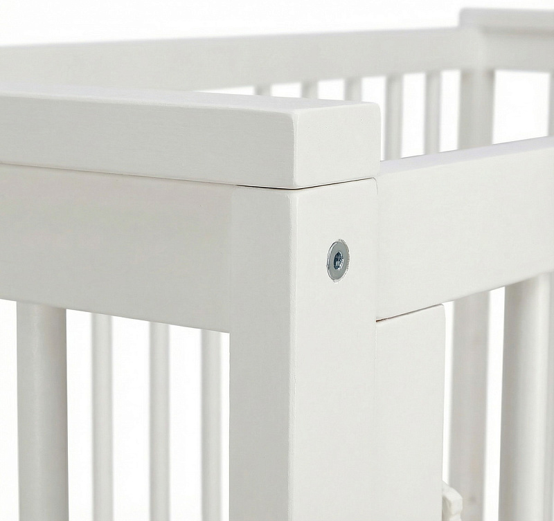 Кровать Polini Kids Simple 111 (прод маятн.) белый