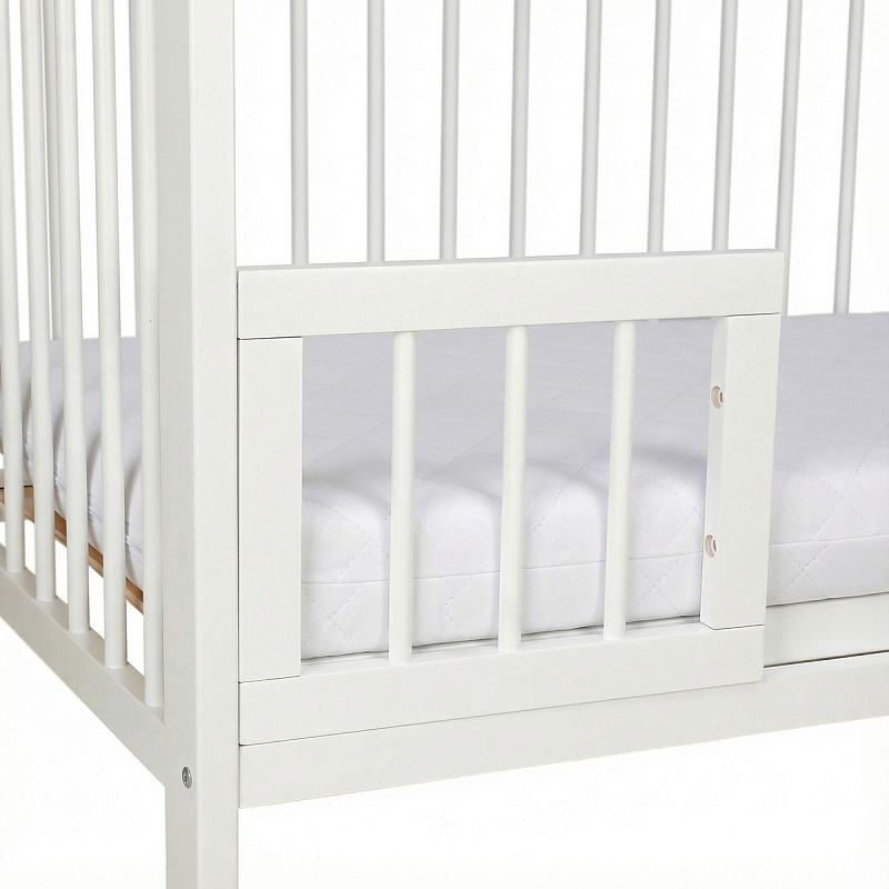 Кровать Polini Kids Simple 111 (прод маятн.) белый