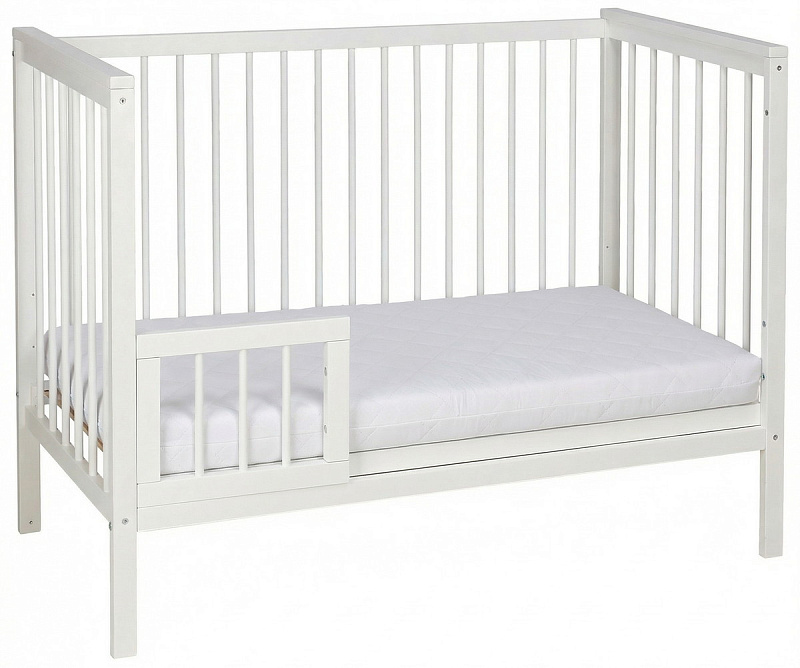 Кровать Polini Kids Simple 111 (прод маятн.) белый