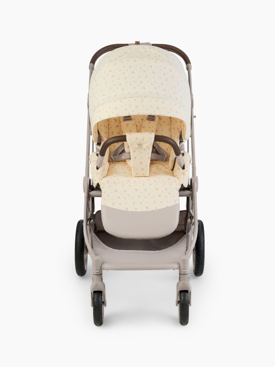 Коляска прог. HB "LUNA 360" (beige (flowers))