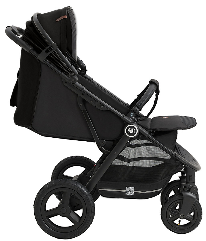 Коляска прог. Sweet Baby Egoista AIR Black