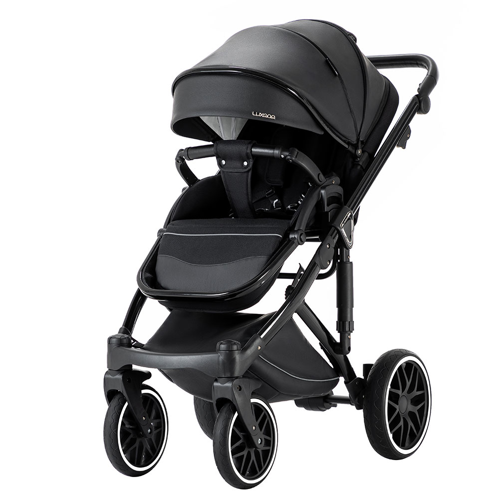 Коляска Luxmom F2 2в1/черный