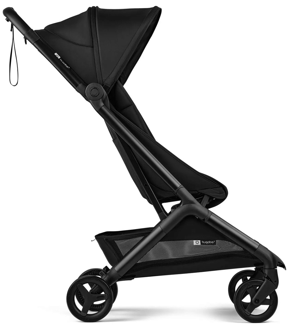 Коляска прог Bugaboo Butterfly 2 complete BLACK/HERITAGE BLACK + бампер
