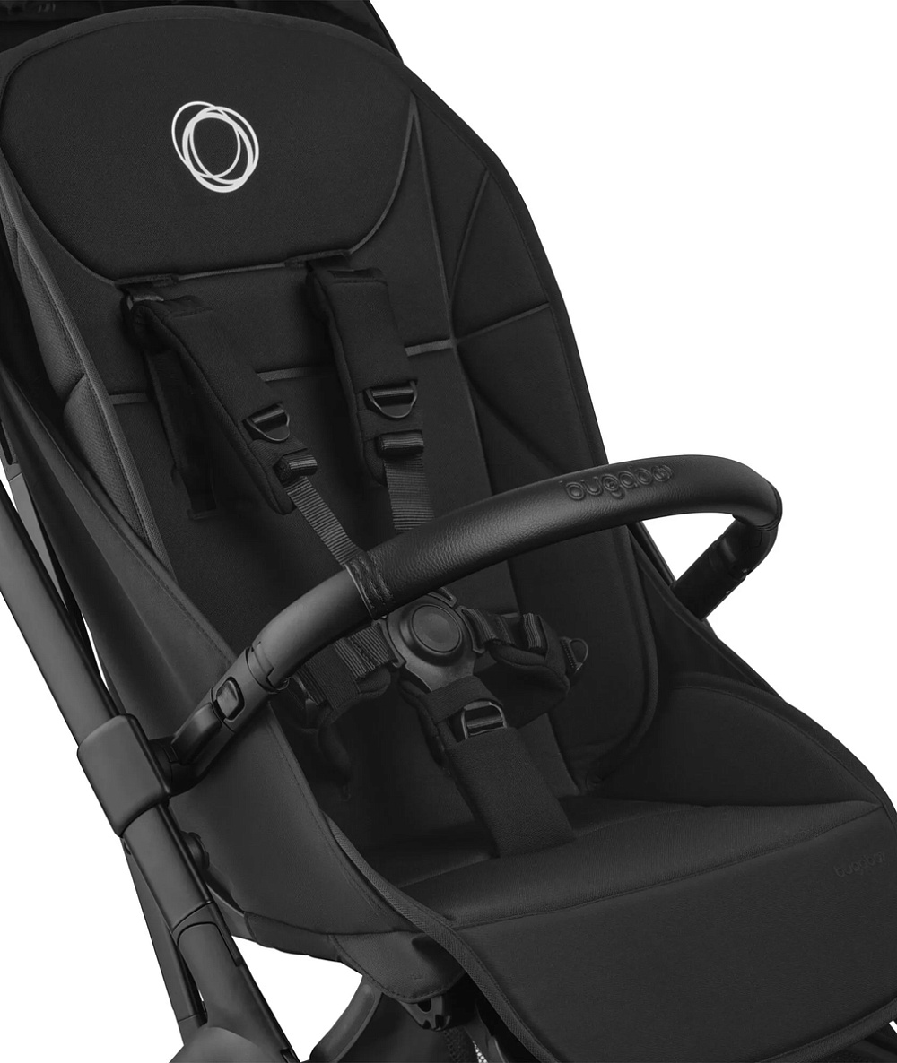 Коляска прог Bugaboo Butterfly 2 complete BLACK/HERITAGE BLACK + бампер