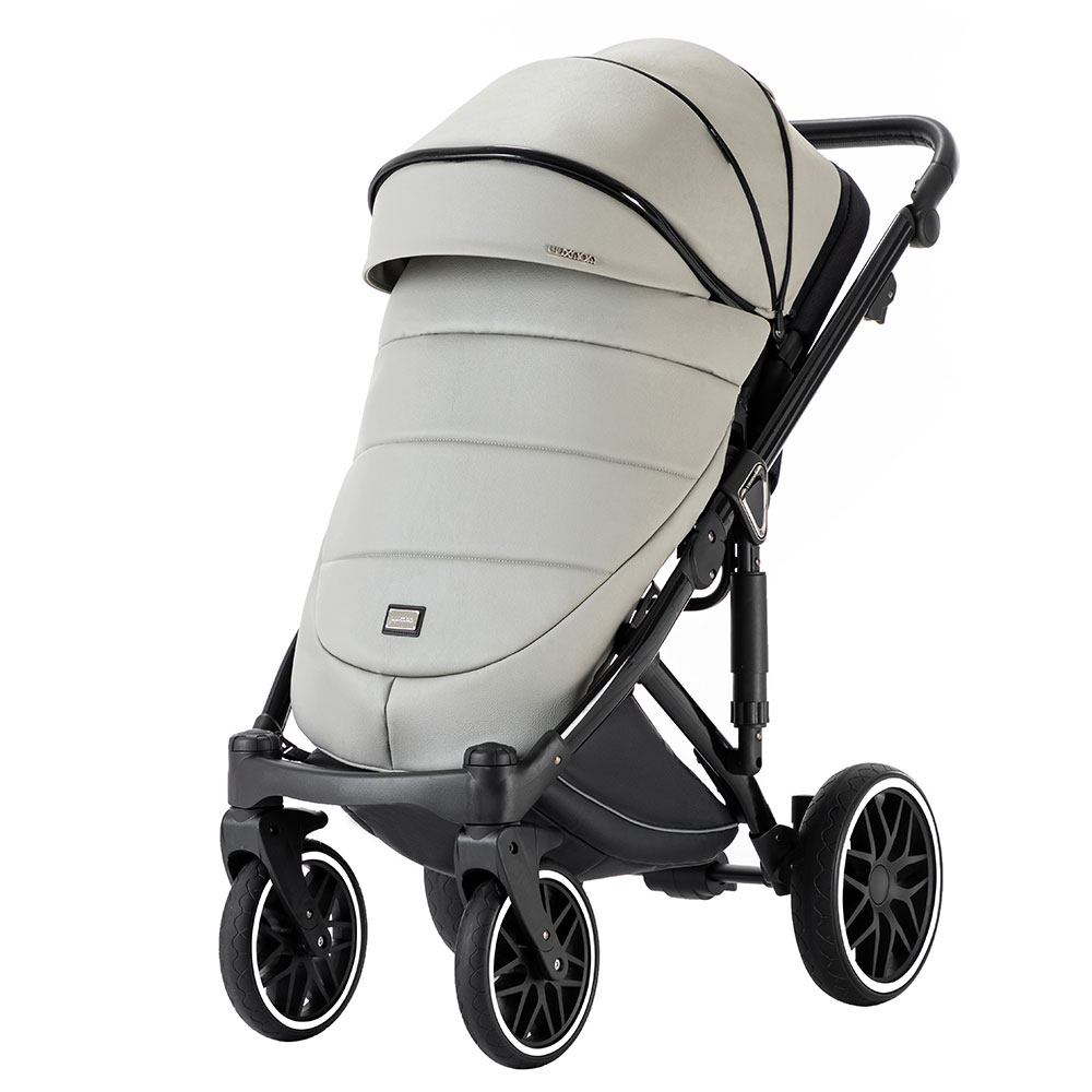 Коляска Luxmom F2 2в1/серый