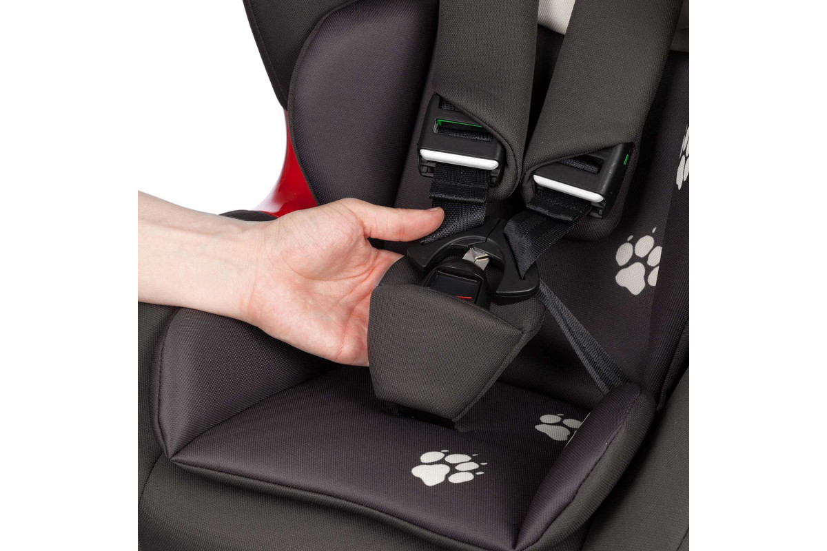 Автокресло КОКОН "Animals" isofix, лев, 9-36кг