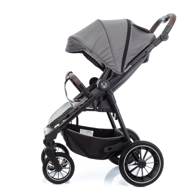 Прог. коляска KIDZI Storm, Gray