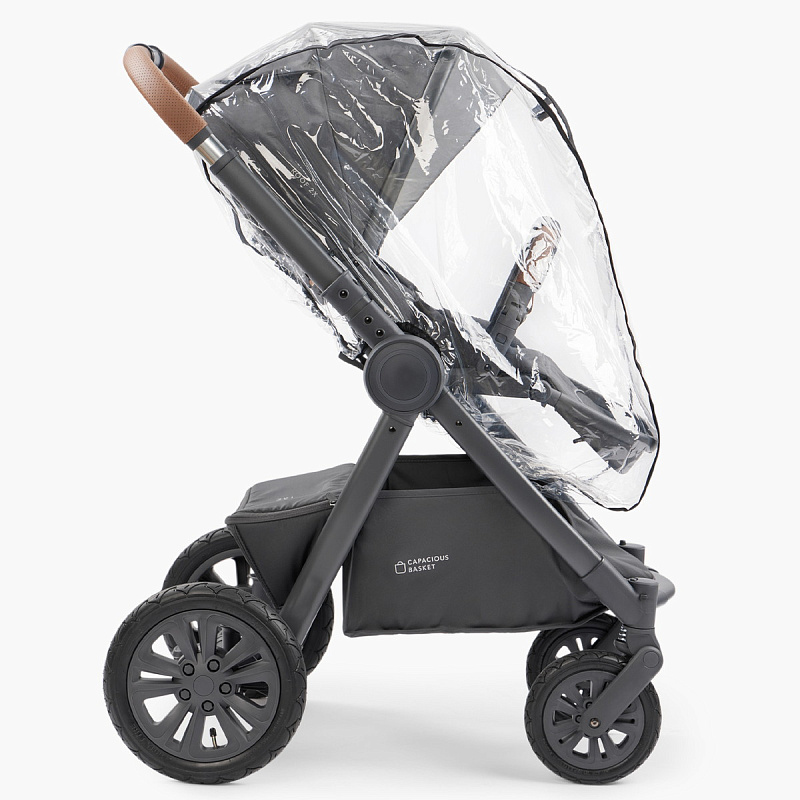 Коляска 2в1 HB MOMMER PRO Nova (Dark grey)