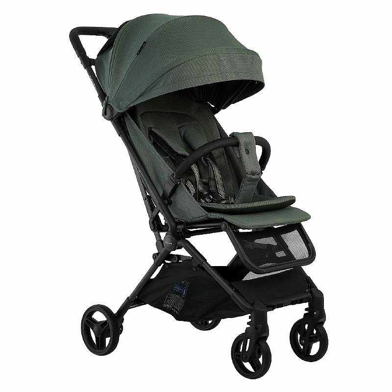 Коляска прог. PITUSO PERA Plus Taiga green/carbon/PU