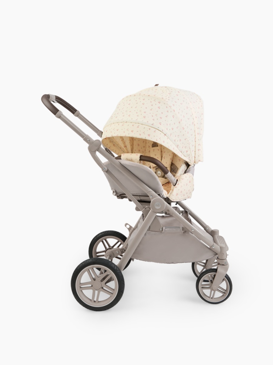 Коляска прог. HB "LUNA 360" (beige (flowers))