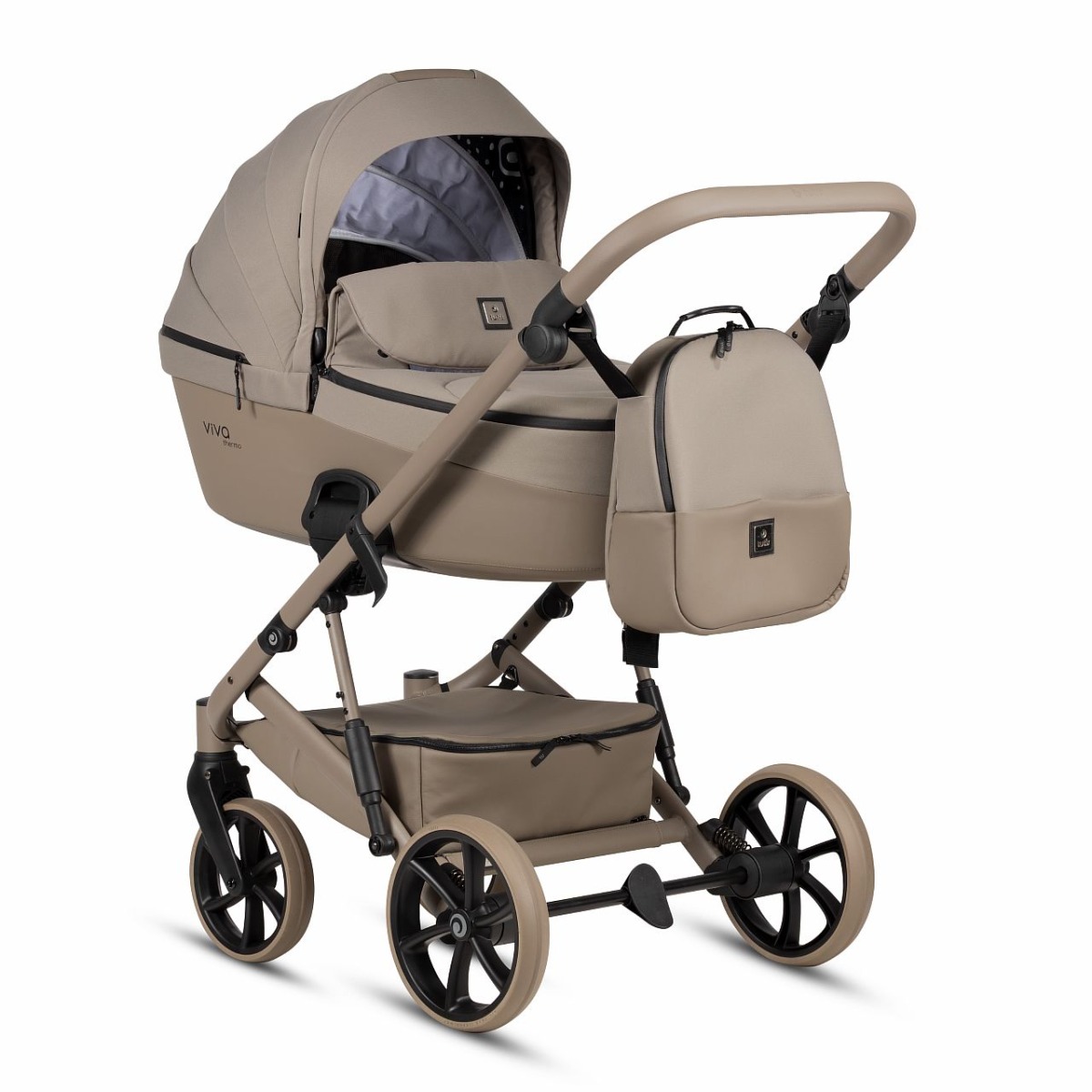 Коляска Tutis VIVA 6+ Essential Warm Grey 2/1