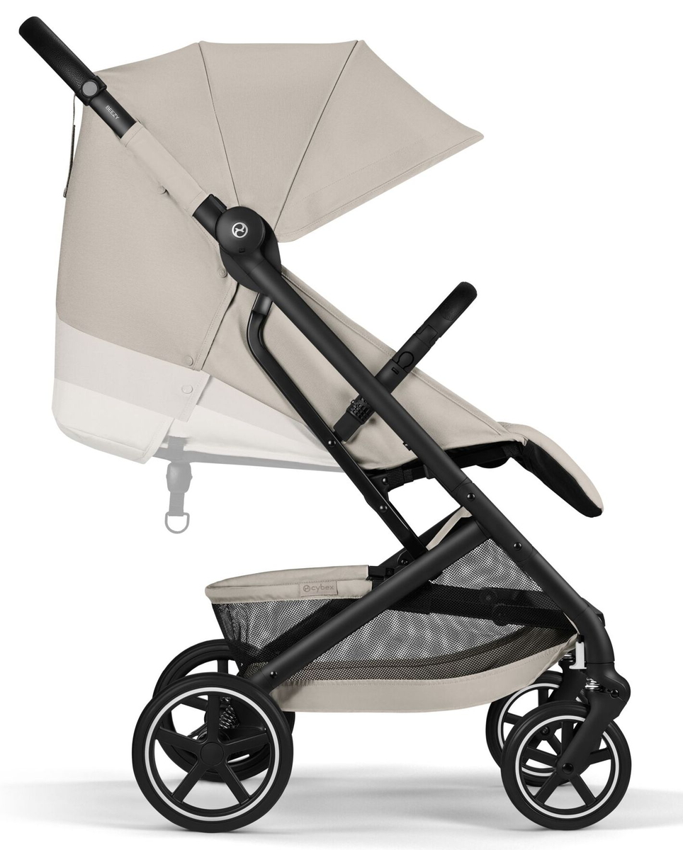 Коляска прог. Cybex Beezy/26 Dune Grey с дождевиком и бампером