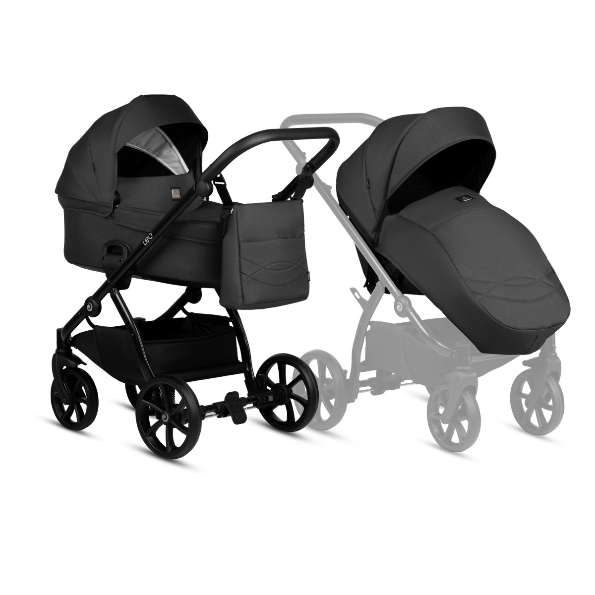 Коляска TUTIS LEO 3/1 Black
