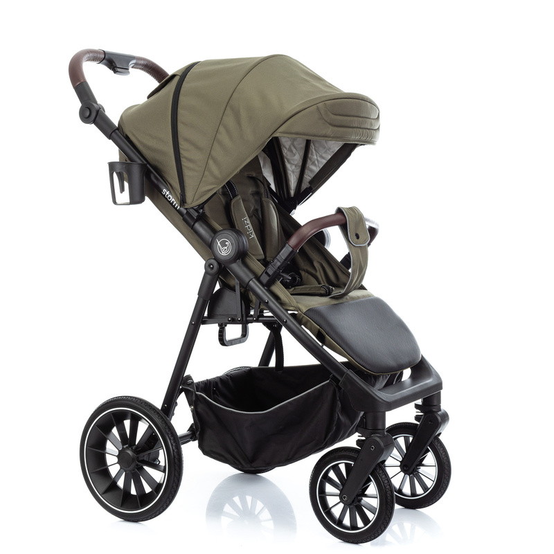 Прог. коляска KIDZI Storm, Olive