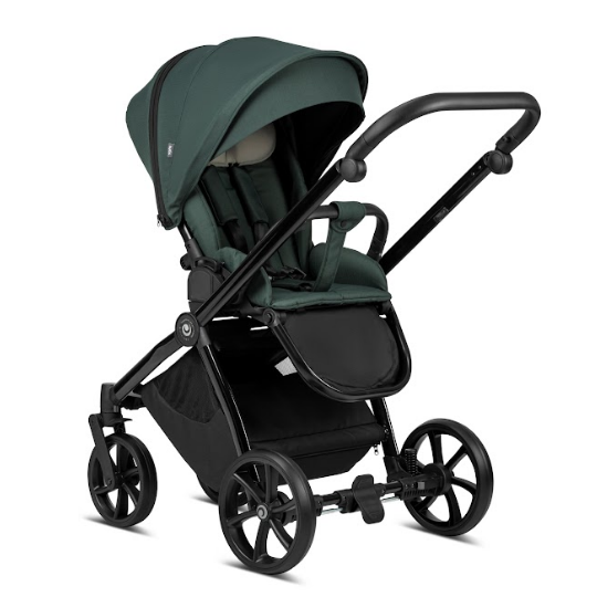 Коляска TUTIS MIO PLUS THERMO 2/1 Pacific green