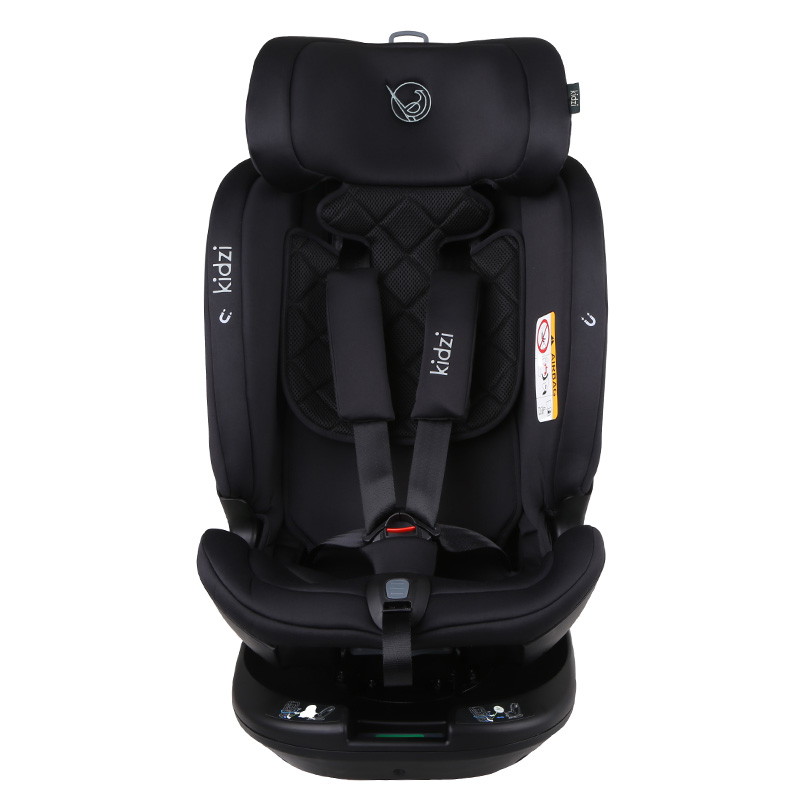 Автокресло KIDZI SPIN PLUS 360 i-SIZE, черное