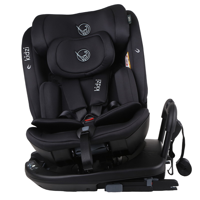 Автокресло KIDZI SPIN PLUS 360 i-SIZE, черное