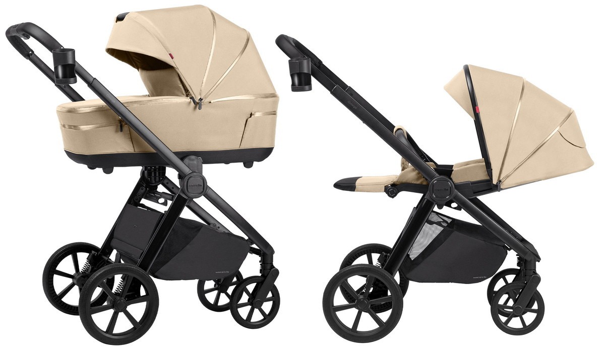 6540 Коляска CARRELLO OMEGA+ 2в1 Solar Beige