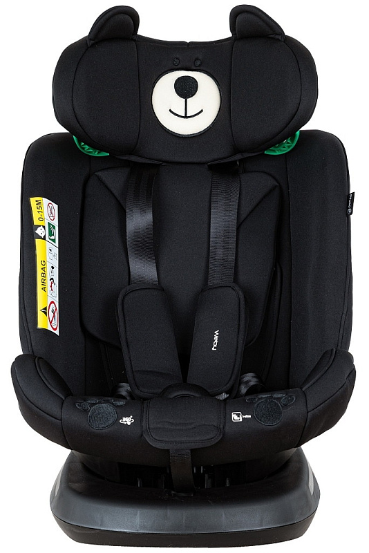 Автокресло Pituso Weby, 0-36кг (черный)
