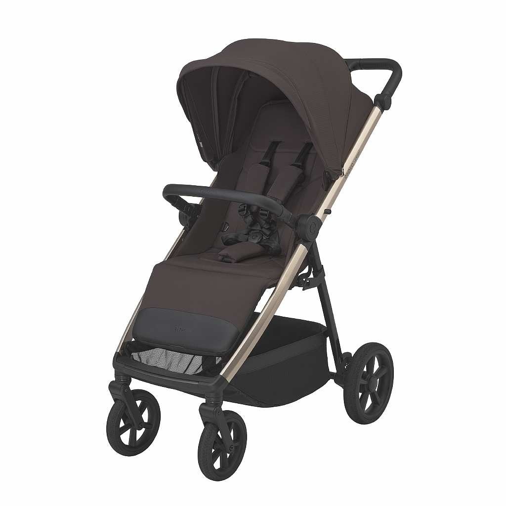 Коляска прог. Espiro PEARL 108/коричневый