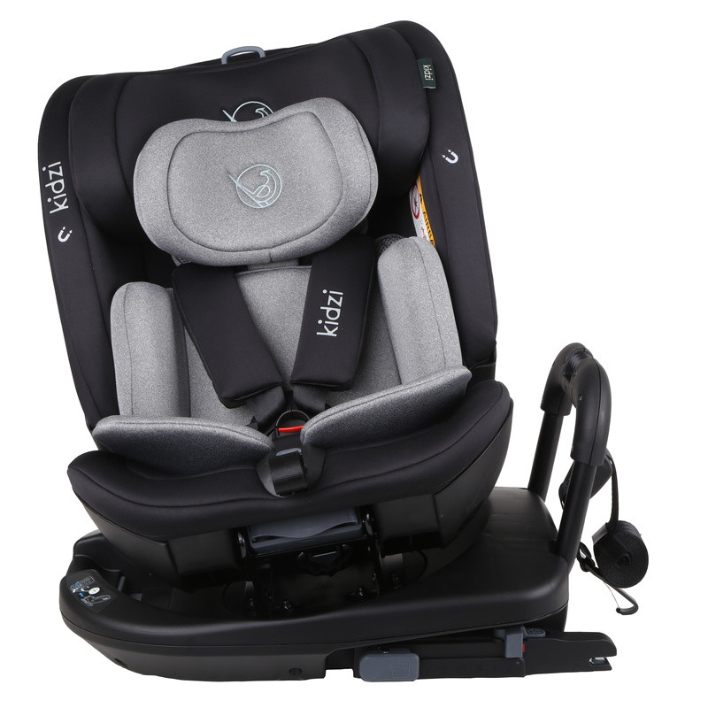 Автокресло KIDZI SPIN PLUS 360 i-SIZE, серое