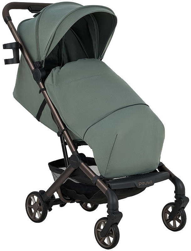 Коляска прог. PITUSO Q5 Dark Olive/PU