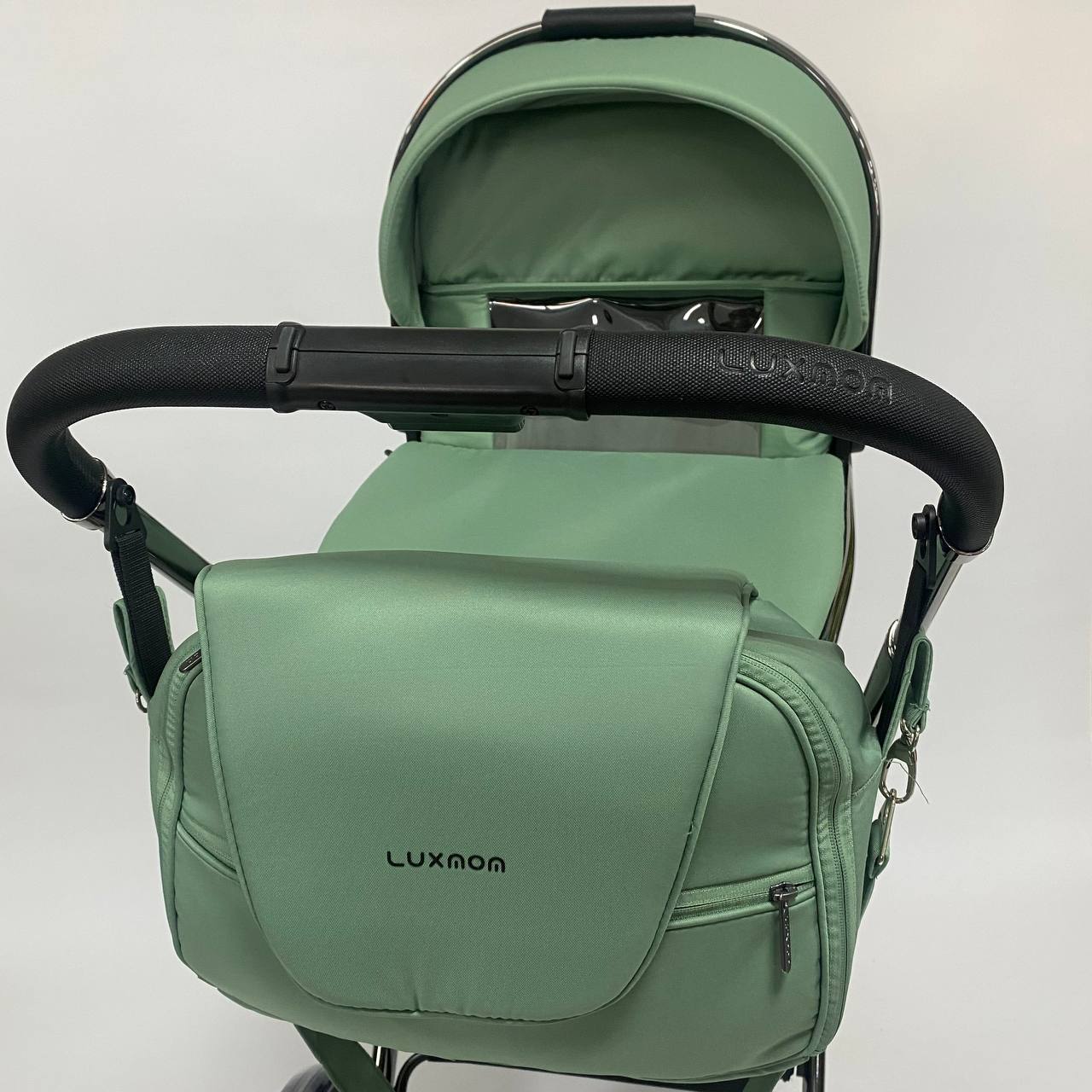 Коляска Luxmom 777 3в1/зеленый
