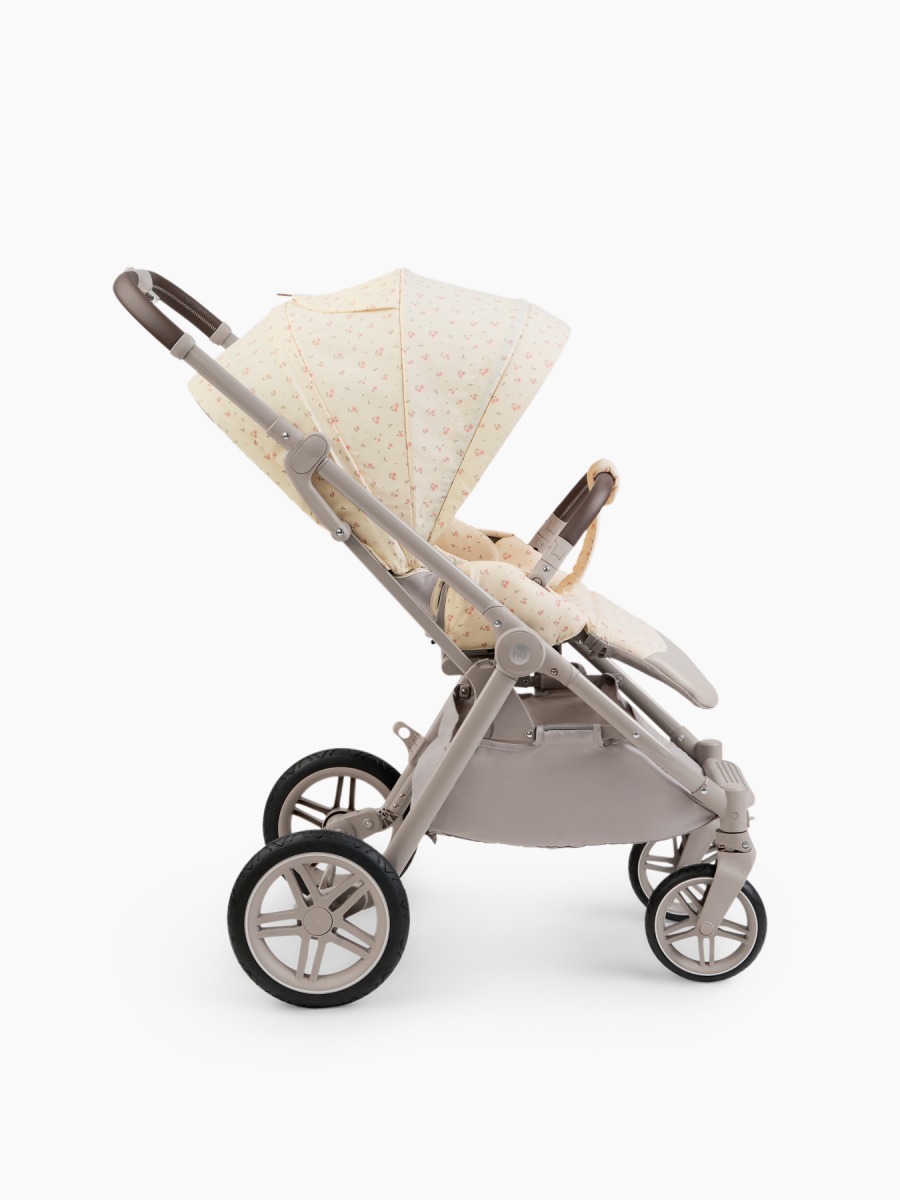 Коляска прог. HB "LUNA 360" (beige (flowers))