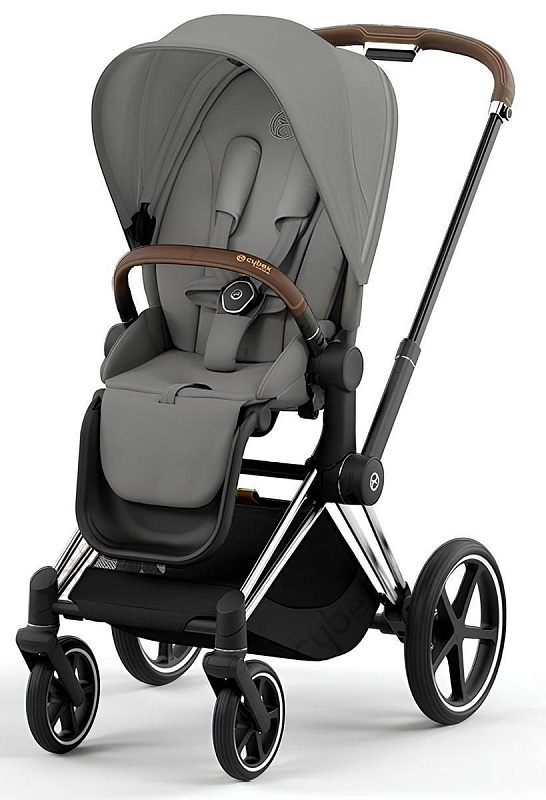 Коляска Cybex PRIAM IV 2в1 шасси Chrome/Brown